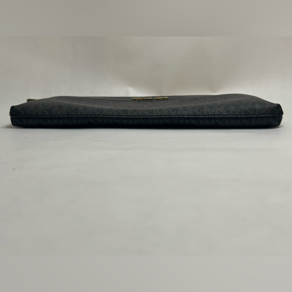 Michael Kors Small Black Monogram Clutch - Picture 3 of 4
